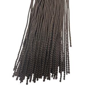 Long 24" Hair Extension Braids Brown Black Mini Twist Glamor Raggae Festival Fun